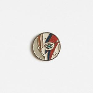 Ziggy Stardust Enamel Pin